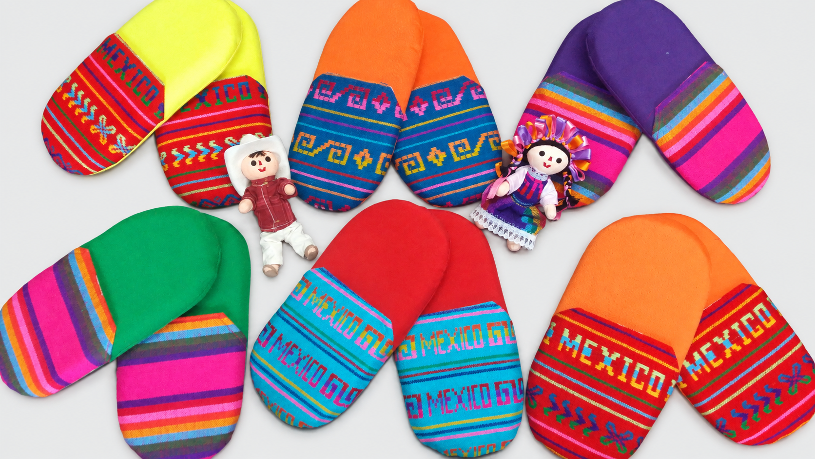 Pantuflas Artesanales Mexicanas